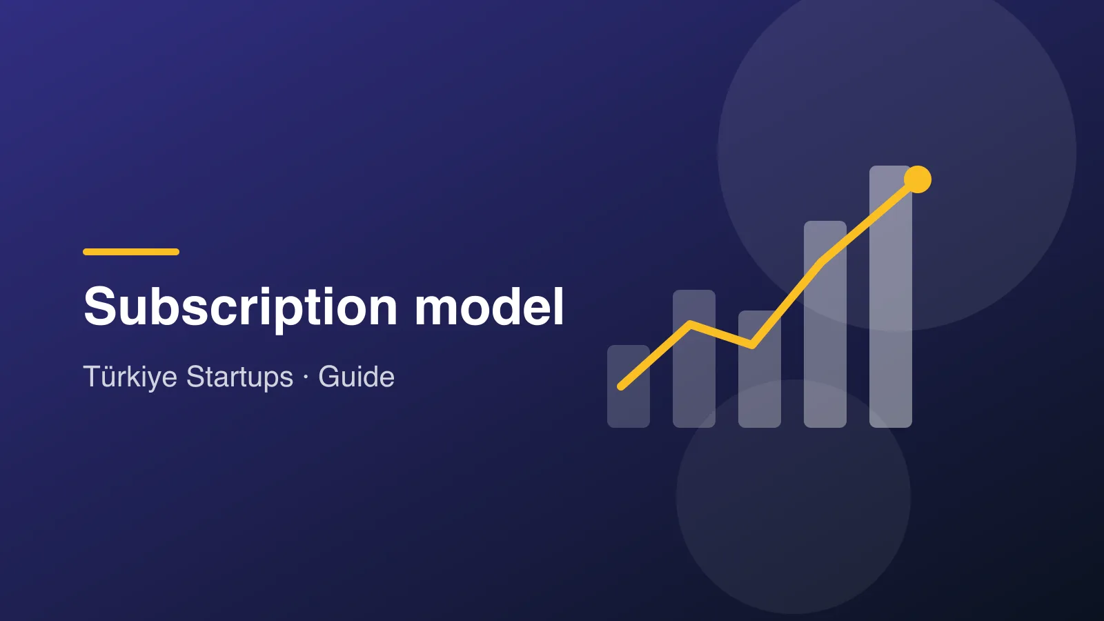 Cover illustration: What is a subscription business model? Examples, benefits and set-up