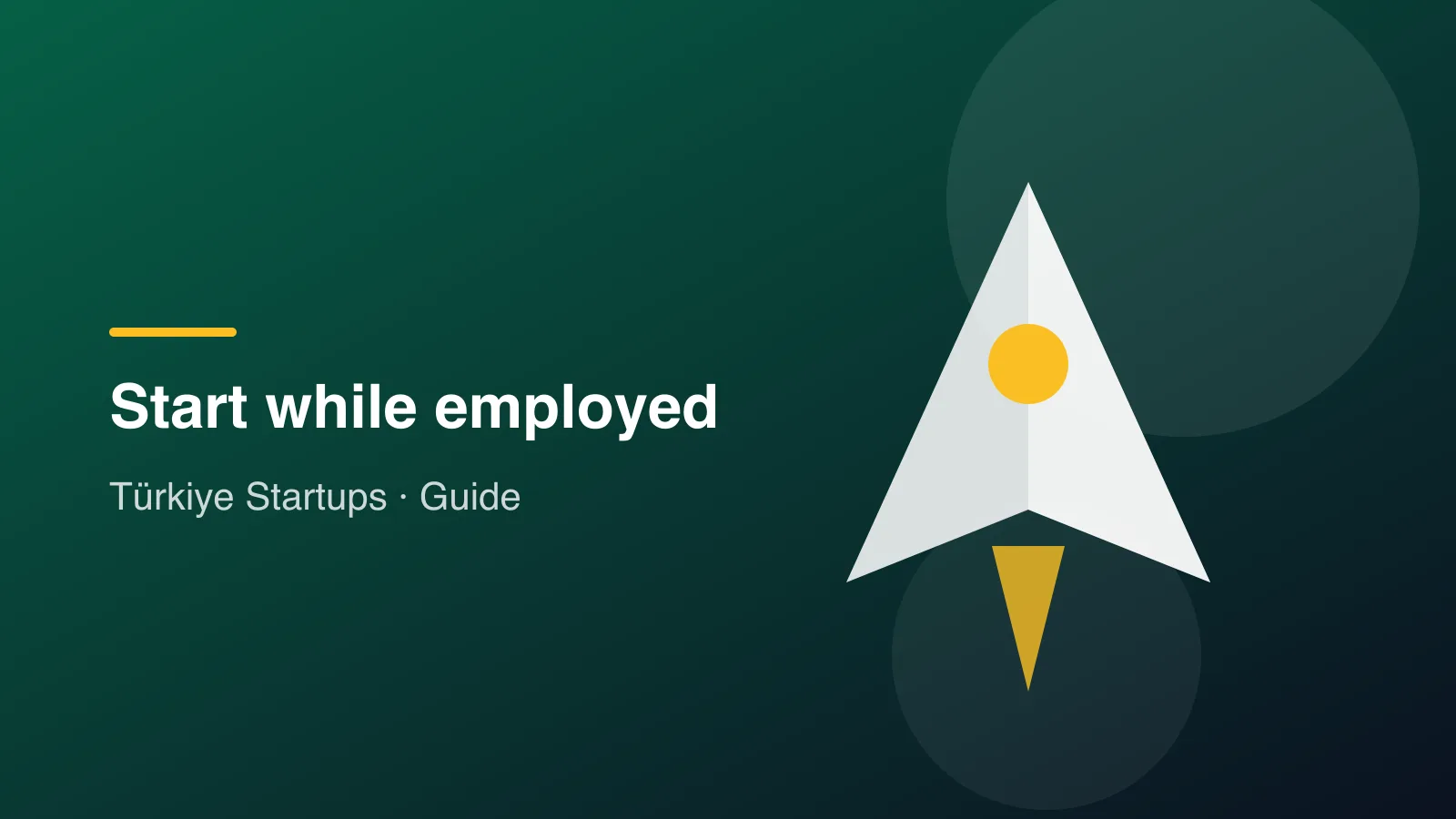 Cover illustration: Starting a startup while employed: a guide to beginning without quitting