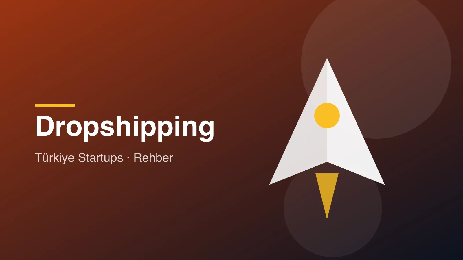 Cover illustration for the guide: What is dropshipping and how does it work? Pros and risks