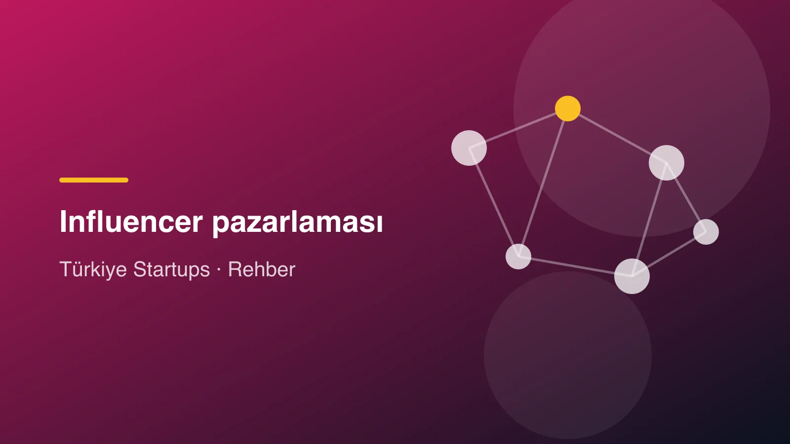 Influencer pazarlaması nedir? Girişimler için adım adım rehber rehberi için kapak görseli