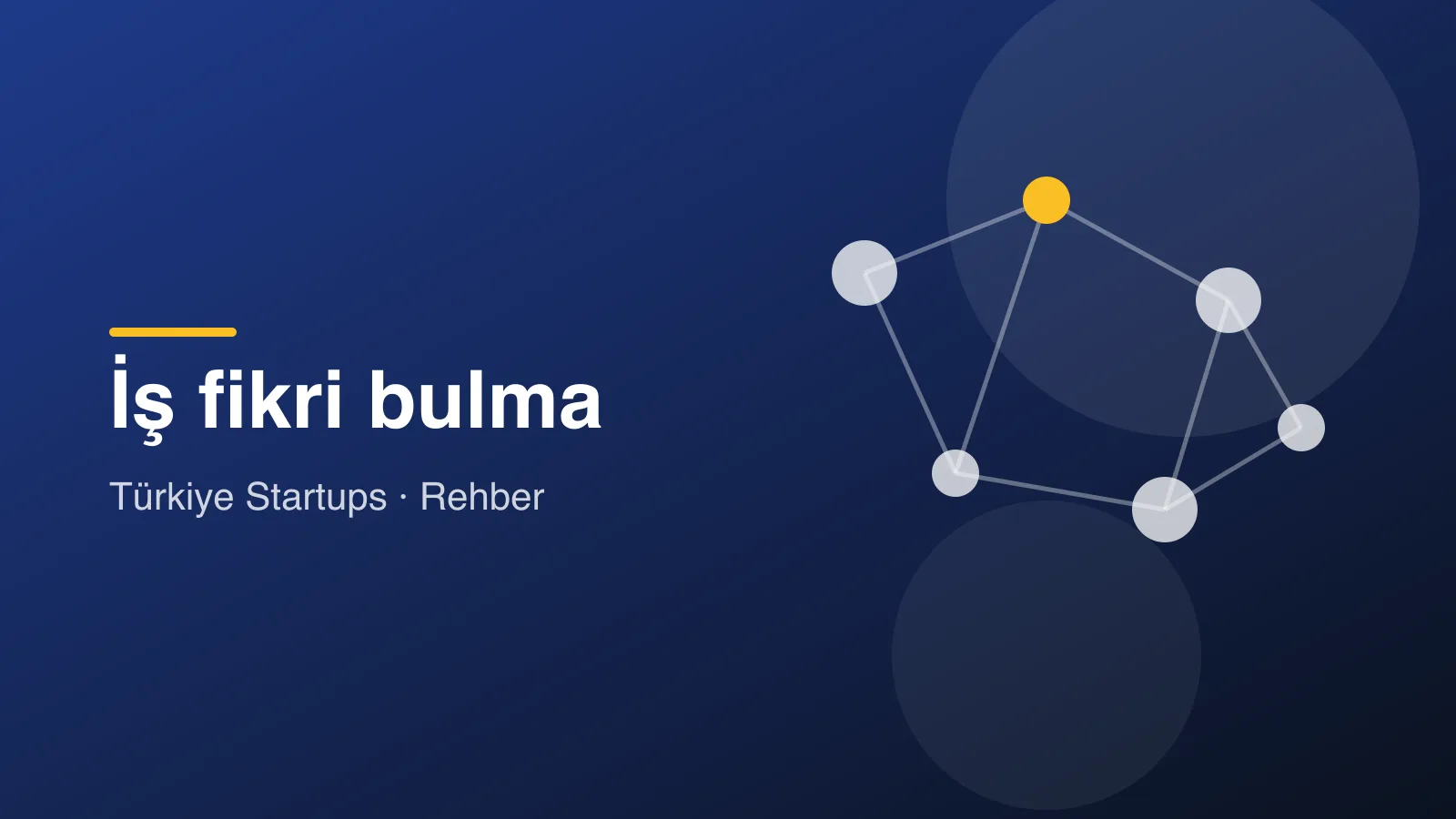 İş fikri nasıl bulunur? Kârlı fikir bulmanın 10 yöntemi rehberi için kapak görseli