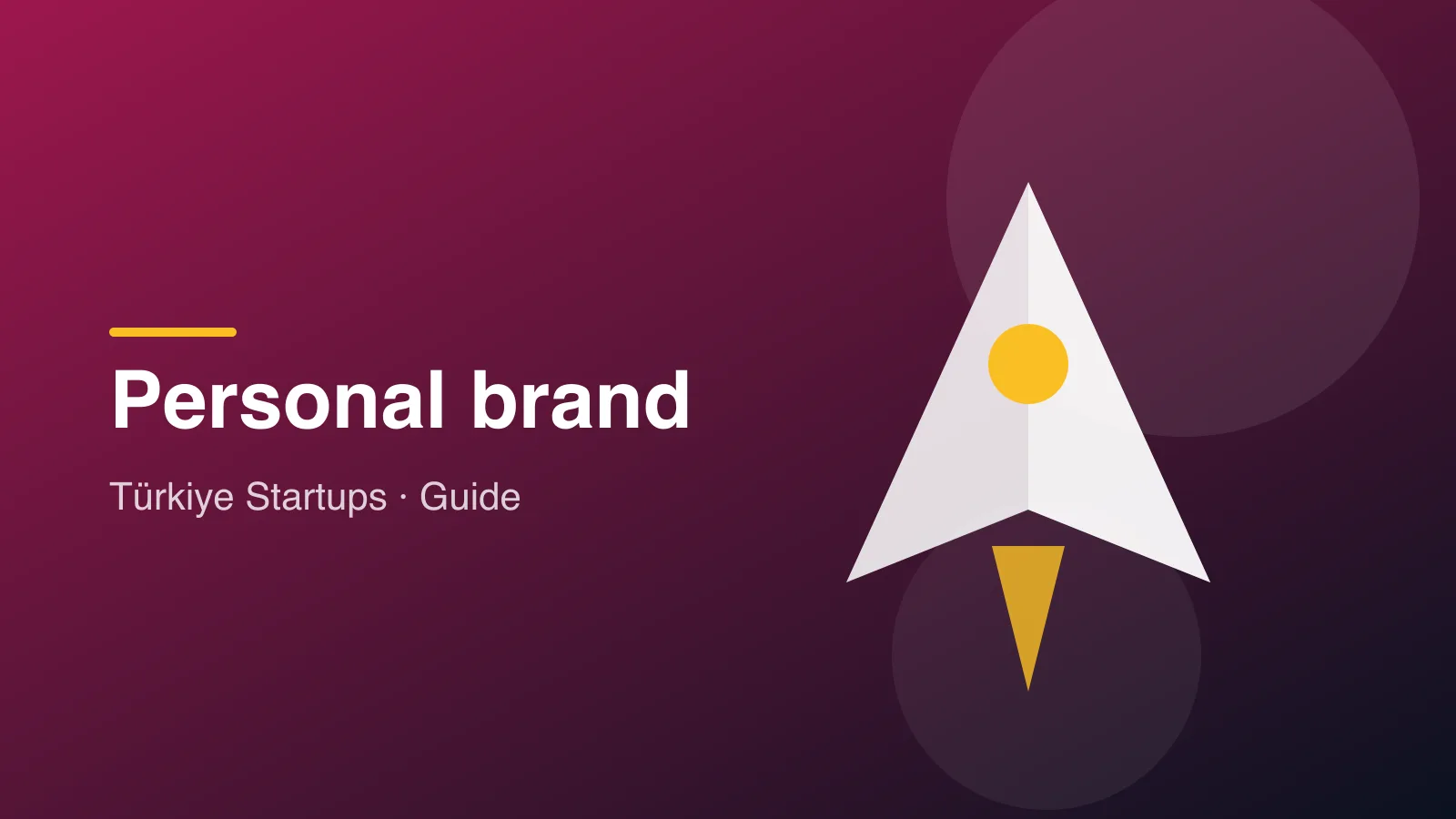Cover illustration: How to build a personal brand: a step-by-step guide for founders