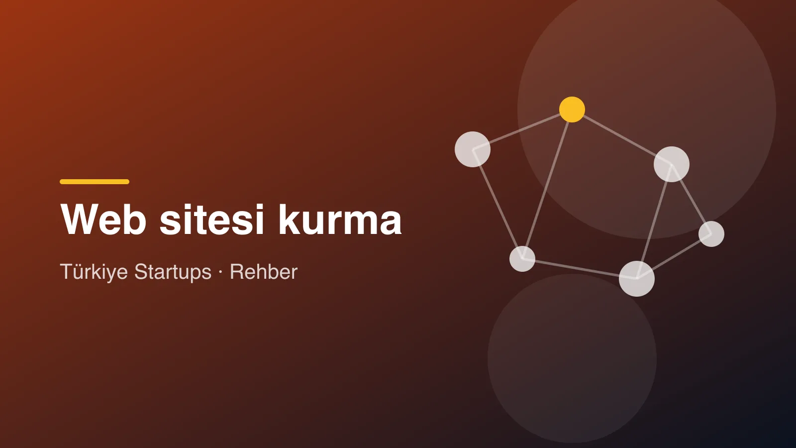 Küçük işletme için web sitesi nasıl kurulur? Adım adım rehber rehberi için kapak görseli