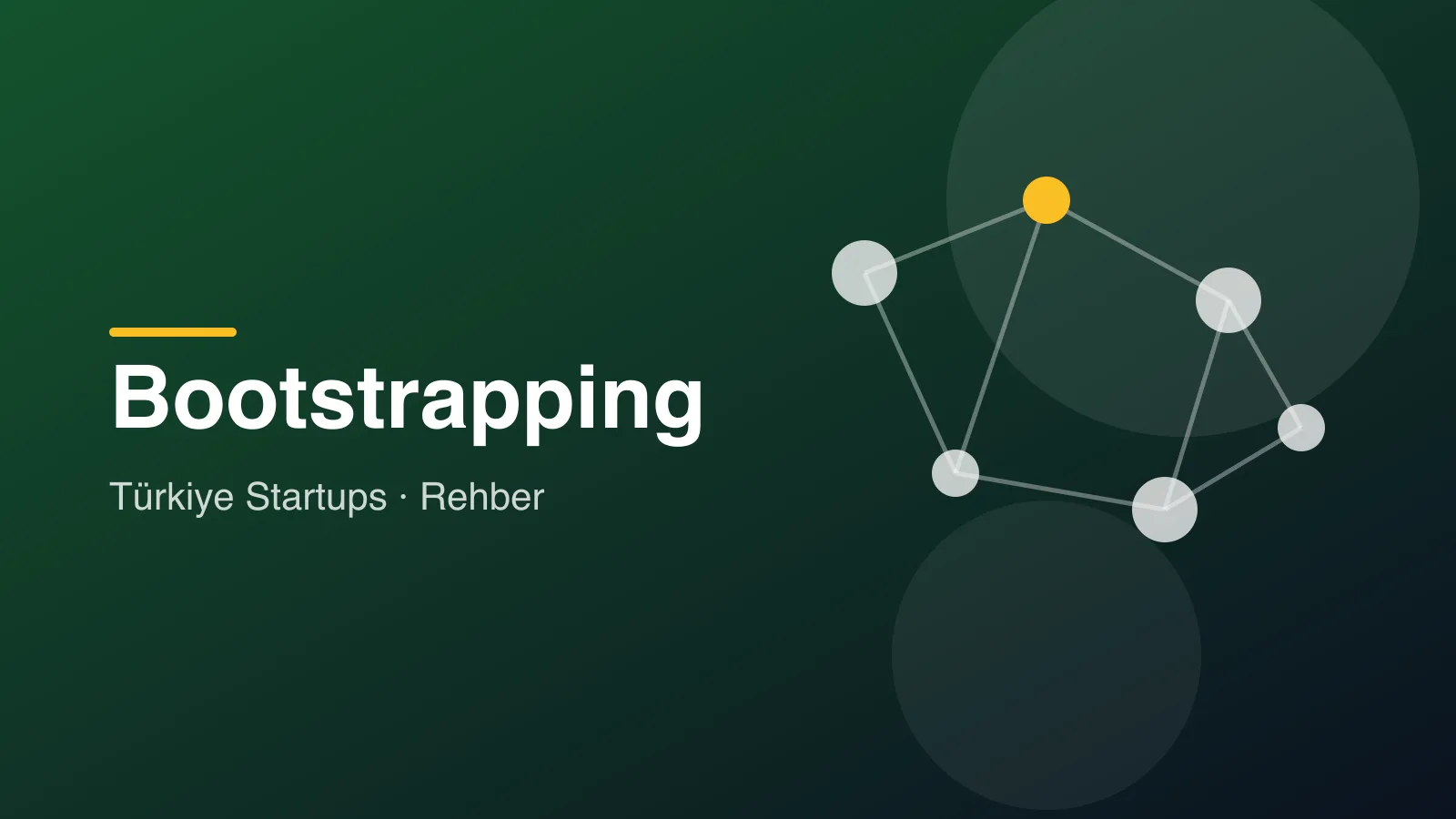 Cover illustration for the guide: Growing without investment (bootstrapping): pros and strategy